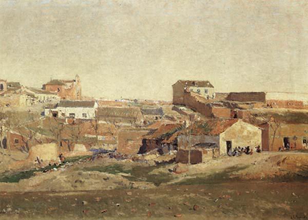 Aureliano De Beruete Y Moret The Outskirts of Madrid oil painting image